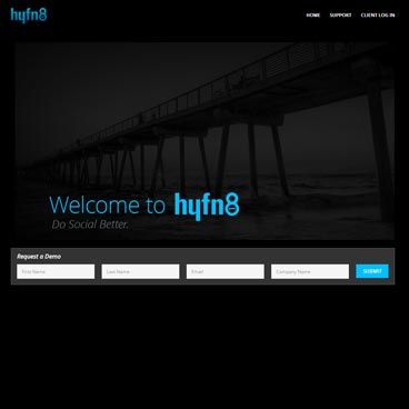 Screenshot of the Hyfn8 project