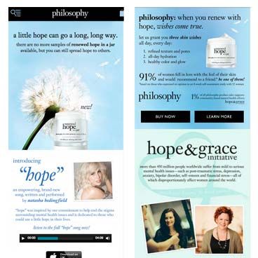 Screenshot of the Philosophy project